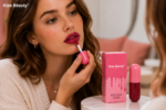 ⁦💋🌹 Kiss Beauty Matte Liquid Lipstick ✨ لون غني، لمسة مخملية، وثبات يدوم طوال اليوم! 💄💕⁩ - الصورة ⁦2⁩